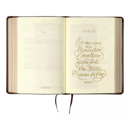 Bíblia The Purpose Book | A21 | Espaço Para Anotações | Capa Couro Soft Janela